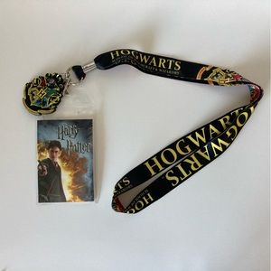 Harry Potter One Size Hogwarts School of Witchcraft and Wizardry Houses Lanyard